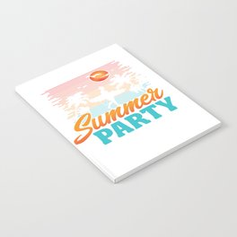Summer Party Notebook