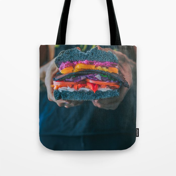 Black Lt Sandwich Tote Bag By Therusticvegan Black Lt Sandwich Tote Bag By Therusticvegan