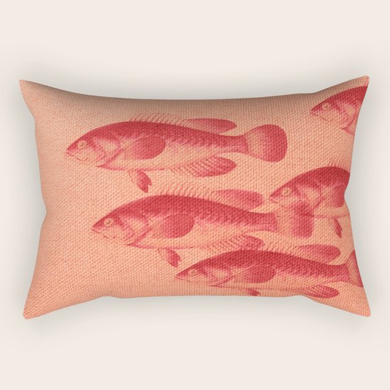 Coletivo "Peixes" Rectangular Pillow