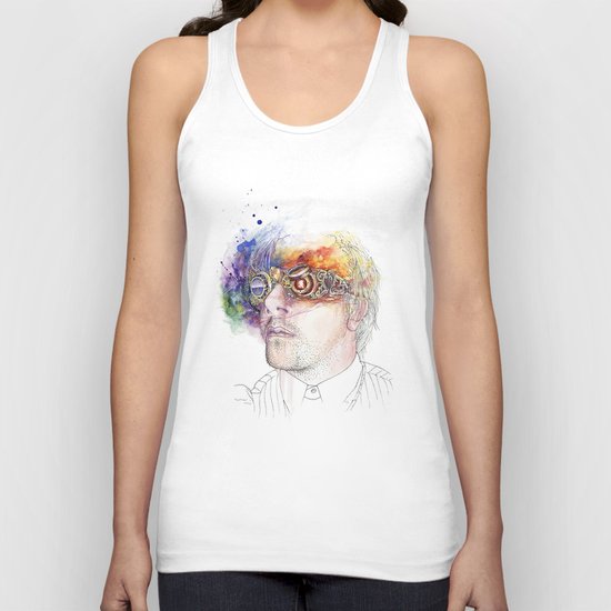 Seeing the world in different colours Unisex Tank Top