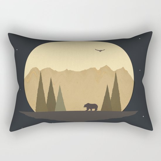 The Bear Rectangular Pillow