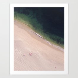 At the Seaside Art Print