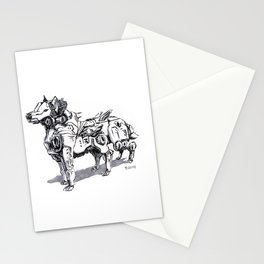 Robo Dog Stationery Cards