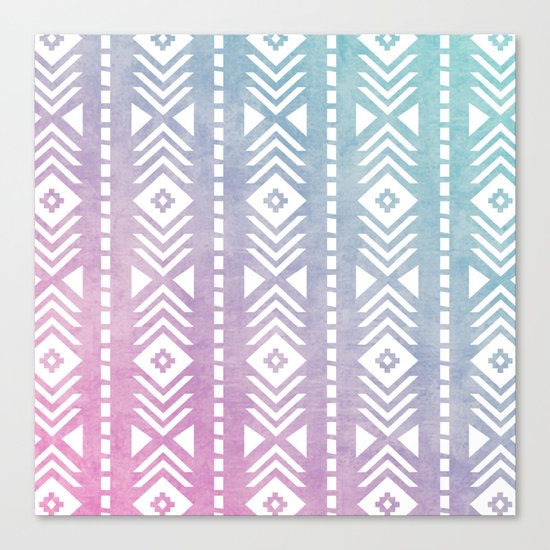 Aztec Pattern 12 Canvas Print