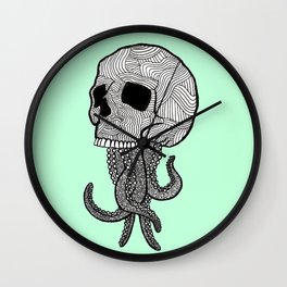 Skulloctopus Wall Clock