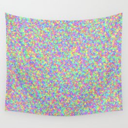 Pastel Triangle Pattern Wall Tapestry