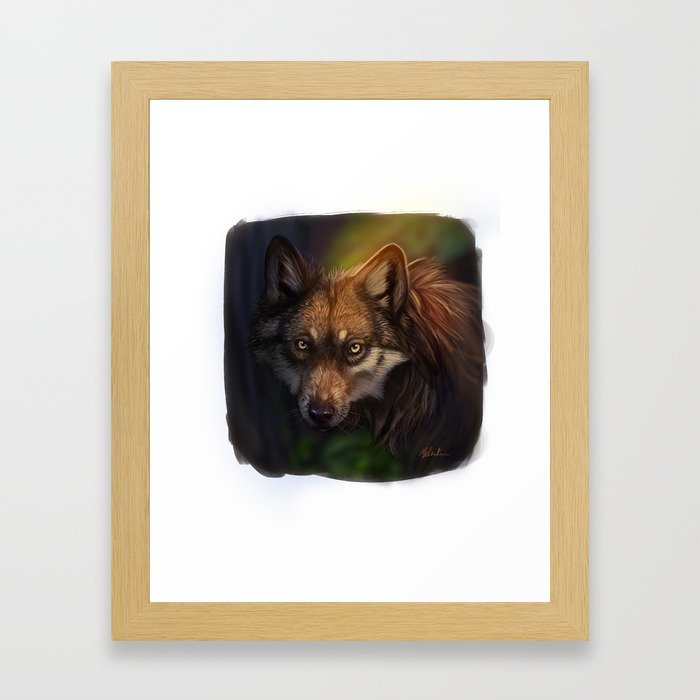 Wolf Framed Art Print