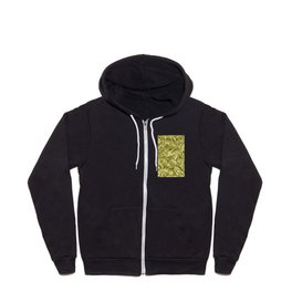 Old Gold Foil Modern Collection Zip Hoodie