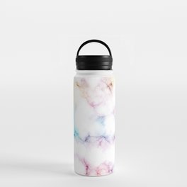 Rainbow Marble Pattern Water Bottle