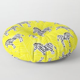 Zebra Print Floor Pillow