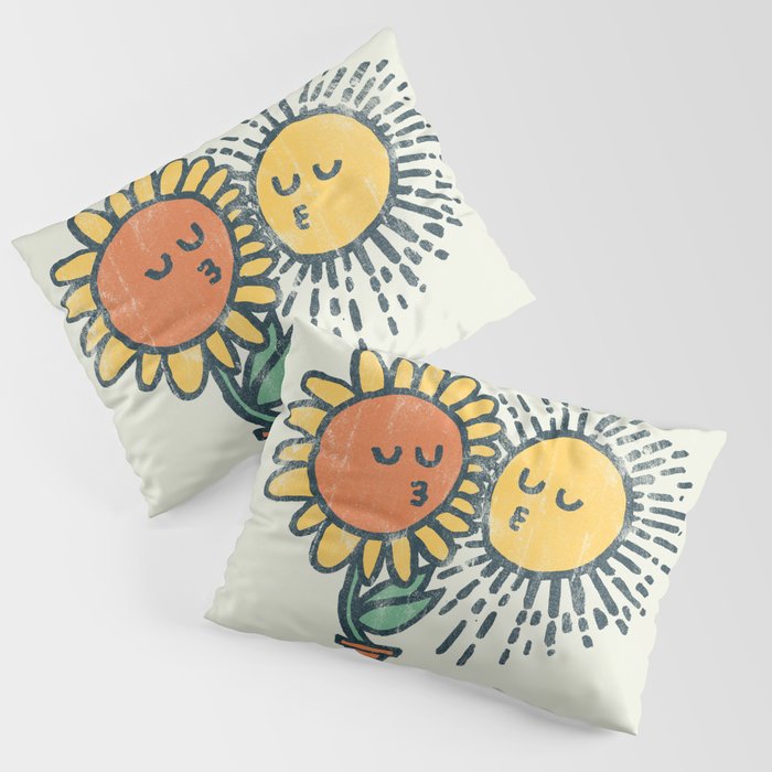 Sun Kissed sunflower Pillow Sham