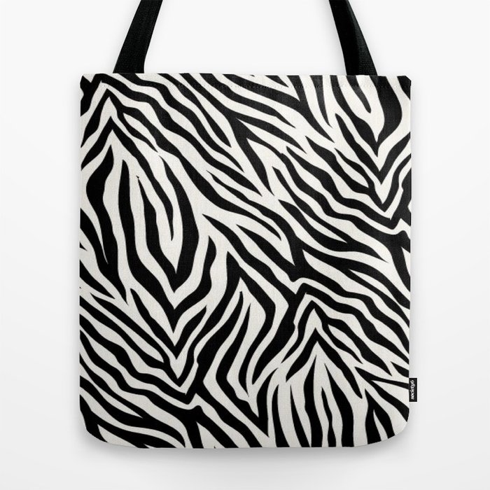 Zebra pattern - Off white - Animal Print - Fashion Trends Tote Bag by ...