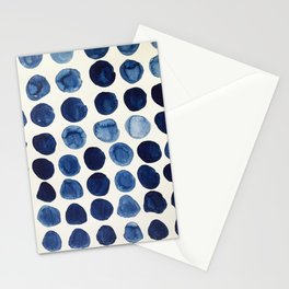 Inky Circles Stationery Cards