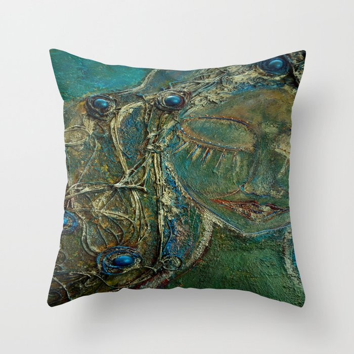 give more Throw Pillow