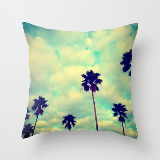 More Palms Throw Pillow