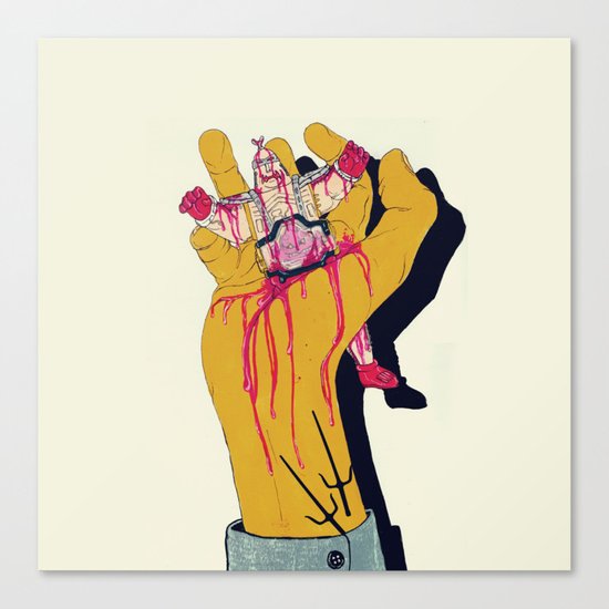 You botched it! You botched it! Canvas Print