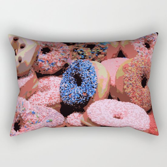 Donuts - JUSTART © Rectangular Pillow