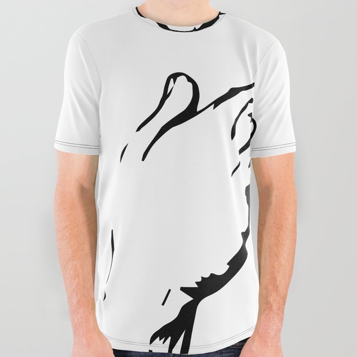 Smoked Fish All Over Graphic Tee