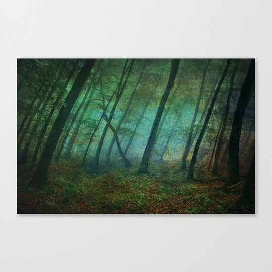 Calming blue winds Canvas Print