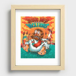 Jesus Died for your Vacations Recessed Framed Print