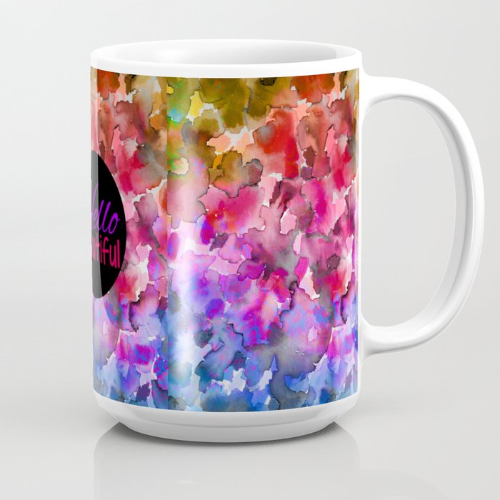 Have a Swell Day modern rainbow typography Coffee Mug
