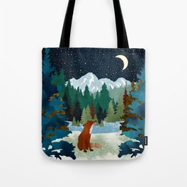 Winter Fox Vista Tote Bag
