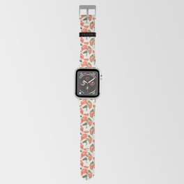 Anthurium Pattern Apple Watch Band