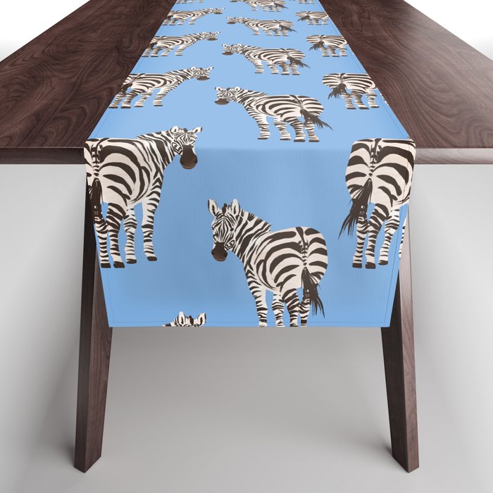 Zebra Table Runner