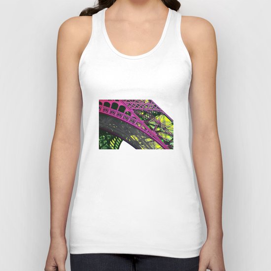 purple paris Unisex Tank Top