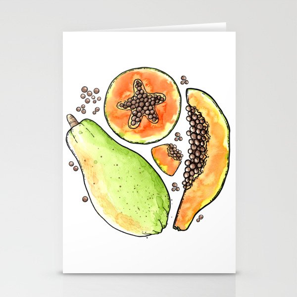 Papaya Stationery Cards