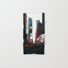 Times Square vibe (New York City) Hand & Bath Towel