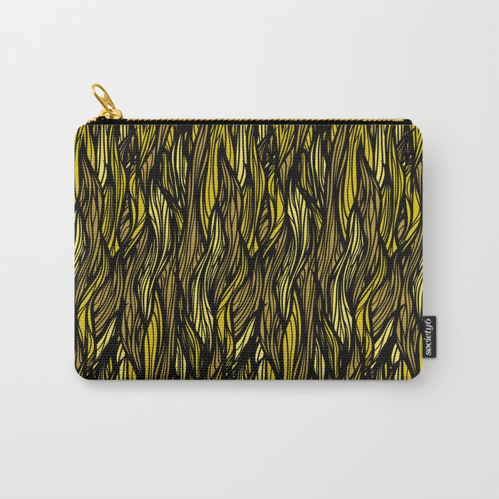 Hair Pattern Carry-All Pouch