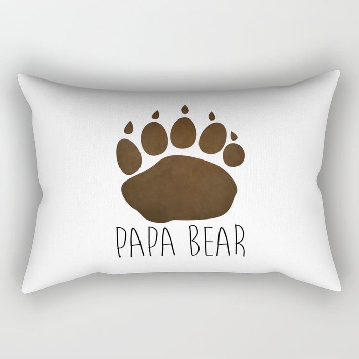 papa bear pillow