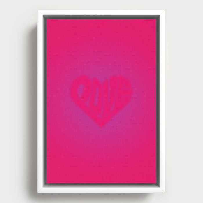 Lovefool Framed Canvas