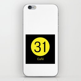 31 Café iPhone Skin