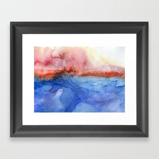 Tidal Framed Art Print