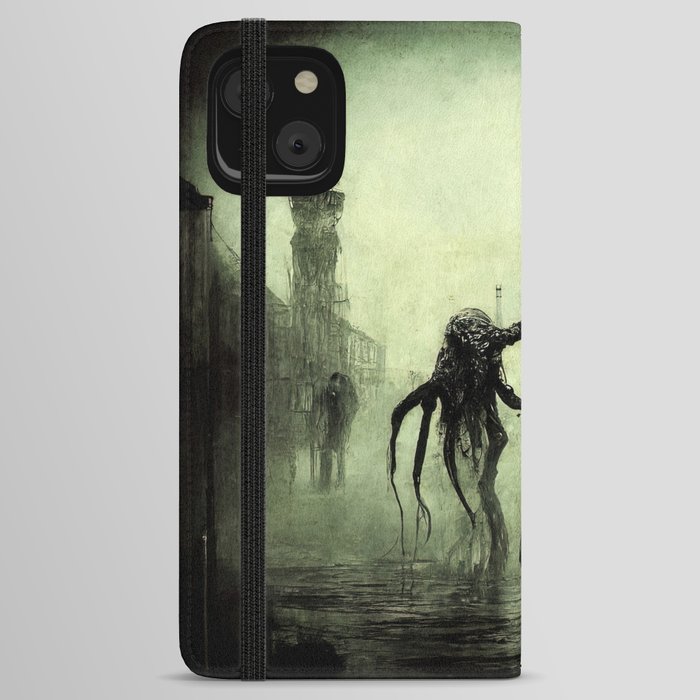 Nightmares are living in our World iPhone Wallet Case