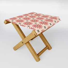 Geometric flower 177 Folding Stool