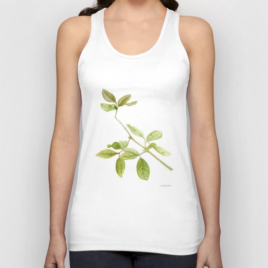 A branch of the tree Psidium fortium Unisex Tank Top