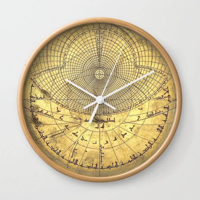Astrolabe Wall Clock