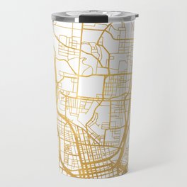 CINCINNATI OHIO CITY STREET MAP ART Travel Mug
