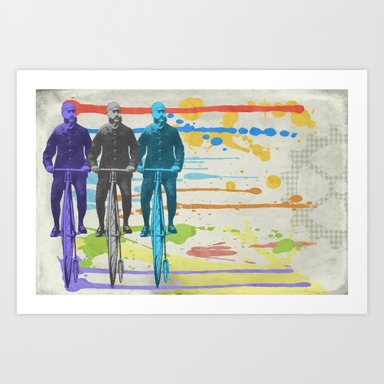 Penny Farthing Art Print