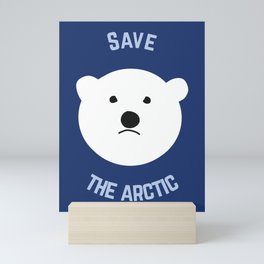 Save the Arctic Mini Art Print