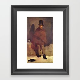 The Absinthe Drinker - Édouard Manet  Framed Art Print