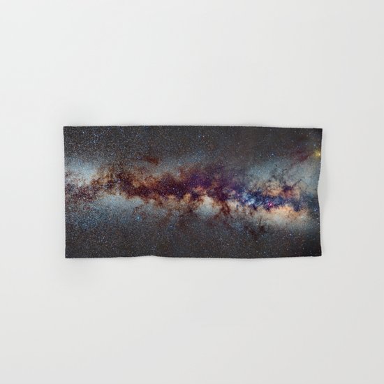 The Milky Way: from Scorpio, Antares and Sagitarius to Scutum and Cygnus Hand & Bath Towel