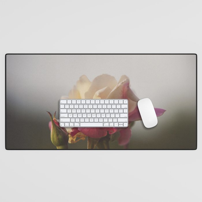 FLOWER • Rose Photography #20 •  Vintage Desk Mat