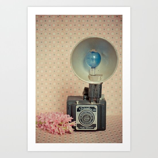 Traveler 120 Vintage Camera Art Print