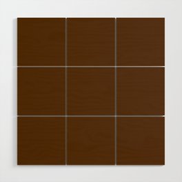 Truly Brown Wood Wall Art