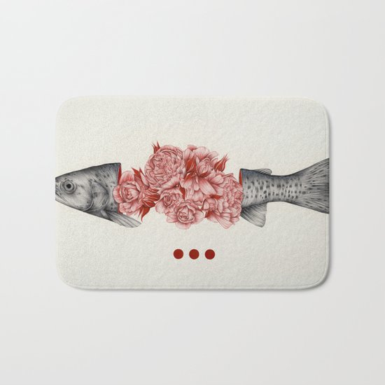 To Bloom Not Bleed II Bath Mat