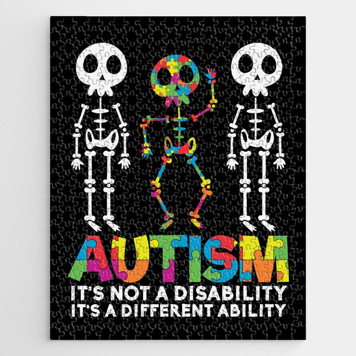 Autism Awareness Different Ability Jigsaw Puzzle